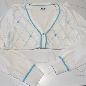 VINTAGE 100% Cotton Women’s Golf Cardigan